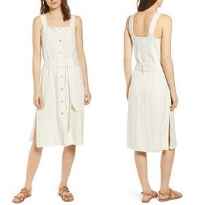 NWT Rails Clement Cream Linen Dress